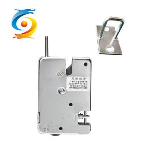Smart Electrical Cabinet Lock Magnetic Solenoid Electronic Lock Silver