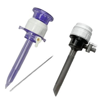 Trocar descartável sem lâmina 3 mm 5 mm 10 mm 12 mm Trocar cirúrgico