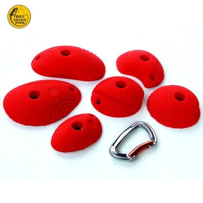 Adulto adaptado para escalada de rocha com o melhor design
