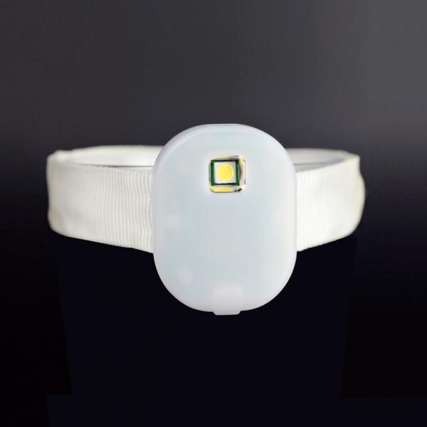 Nylon Wristband Adjustable LED Shoot Bracelet For Concert,Carnivals, Sporting Events, Party