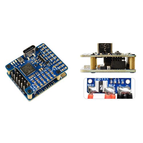 Matek F411-Wte Flight Controller F Wte Osd 2~6s Inav Barometer for Racing Drone Flywing Airplane