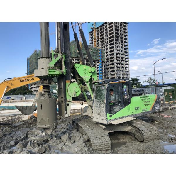 Diamètre 1300 millimètre Rig Machine de empilage rotatoire de profondeur de KR125A 37 m/43 m