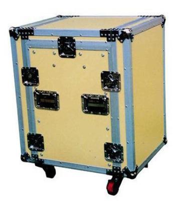 Professional Aluminium Flight Box Impact Resistance With Wheel OEM ODM Available