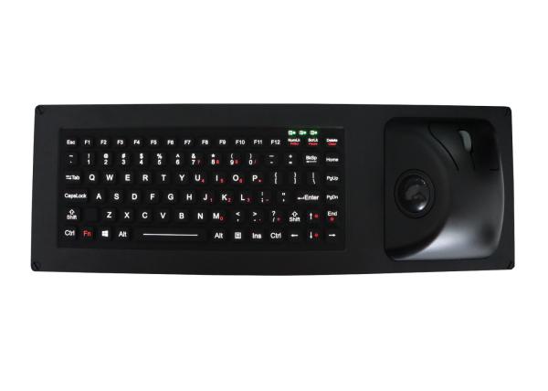 Chaves militares ásperas do teclado 87 do luminoso da compatibilidade eletrónica USB com curso 1.50mm