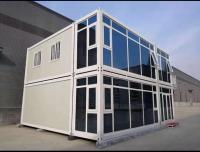 Casas de contêineres temporários removíveis Casas modulares de aço galvanizado