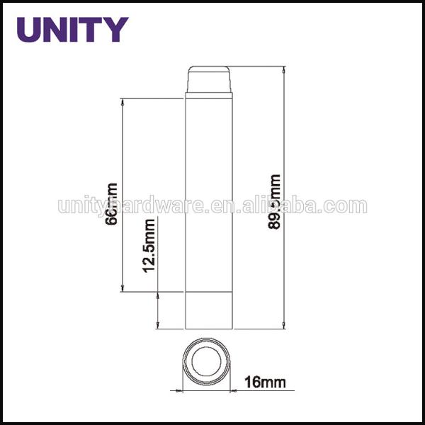 Stainless Steel Flush Bolt Door Accessories for Fire Door Easy Installation Different Length Option