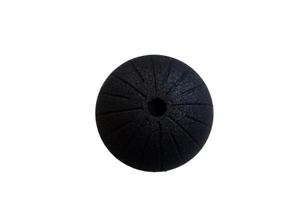 Black Custom Rubber Products 18x18 X1.8 Inches Soccer Corner Flag Base