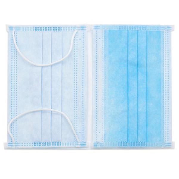 Disposable 3 Ply Non Woven Face Mask , Anti Pollution Face Mask For Adult