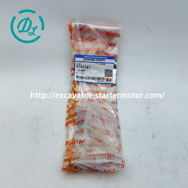 Collier de silencieux pour excavatrice Hitachi ZX200-3 OEM 4190587 24V 1kg
