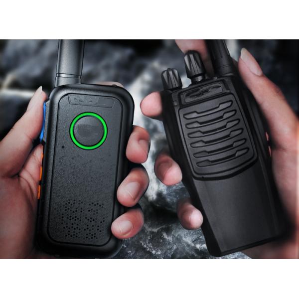 Commercial Black Mini Thin Outdoor Walkie Talkie Portable Lightweight 1.7*13.5*5.4CM