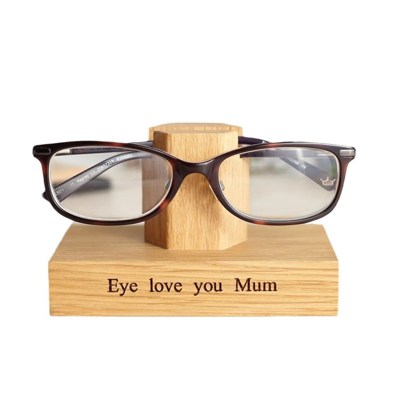 Wooden Eyeglass Frame Birthday Gift Retro Bracket Creative Decoration