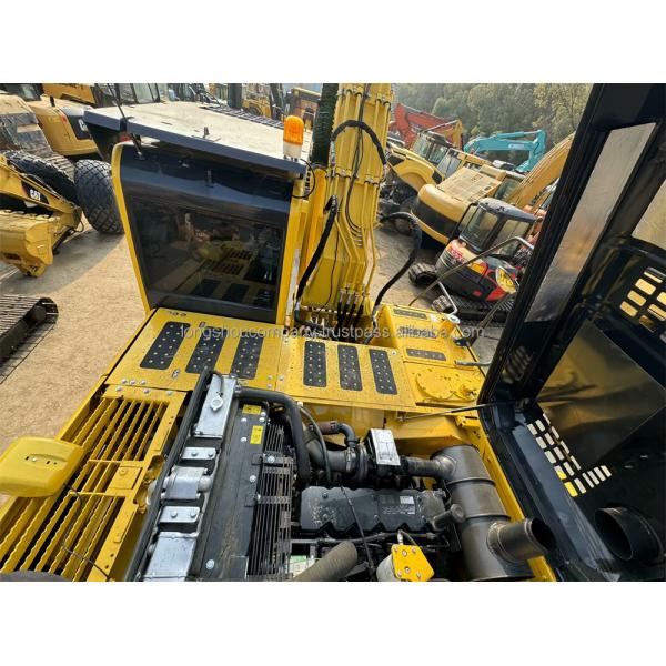 Used Komatsu Pc 200 Excavator Crawler Excavator Moving Type Maximum Digging Height 11000