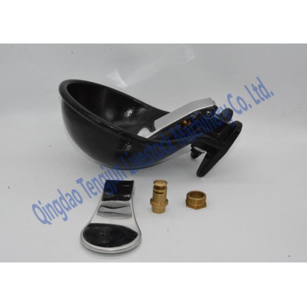 Powder Coated Drinking Bowls For Cattle Cast Iron SS304 Blade 1.5L