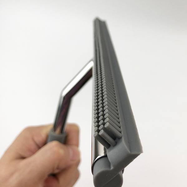 Glass Window Shower Tile Wiper With Leaf Blade Lip