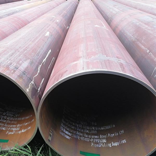 AWWA C200 LSAW Steel Pipe API 5L X 70 For Water Well Delivery