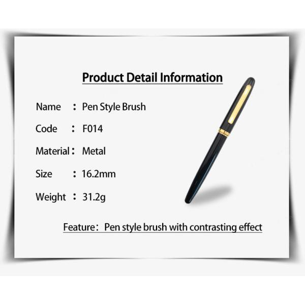 Black Creative Stationery Soft Tip Calligraphy Brush Pen Signature Pen For Gift
