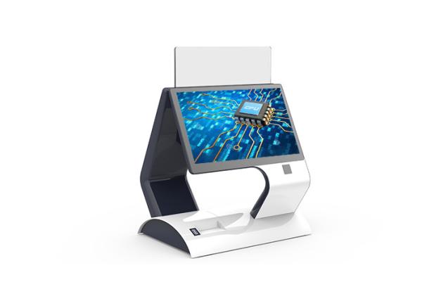 Elegant Windows POS Machine 15 Inch Magnetic Stripe Card Reader Equipped