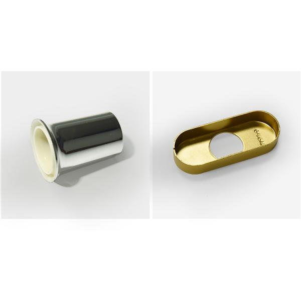 High precision brass Deep Drawn Components fine stamping polish treatment