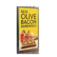 Loja de varejo 49 polegadas Window LCD Display 3500 Nits Alto brilho