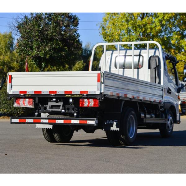 Customized Low Price  4X2 JAC Chassis Truck Van Trucks Cargo Van Truck With 3.37 Meter Cargo Boxes