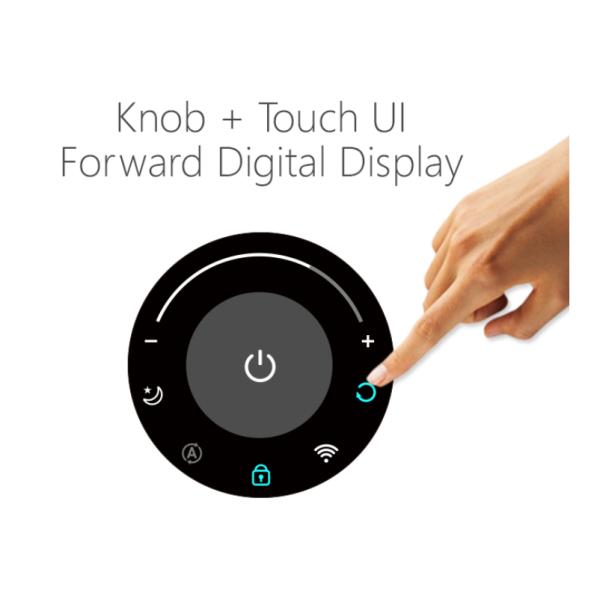 ион увлажнителя воздуха очистителя 60W воздуха дома HEPA 550m3/h 61dB отрицательный