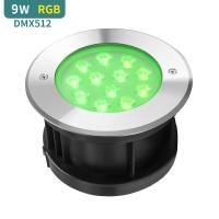 Luz impermeável clara subterrânea da terra do diodo emissor de luz do controle DMX512 SS316L do diodo emissor de luz de SMD 3535