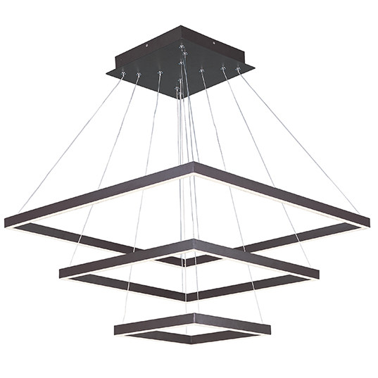 スマートで簡単な正方形寝室3000Kのための現代リング ライト