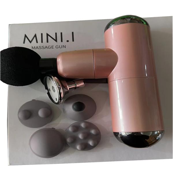 Pistola de Masaje Corporal Mini Massage Gun Certification Other Black/Silver/Pink/Gray