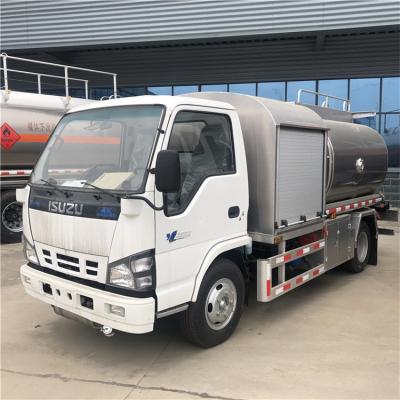 ISUZU 600P 5CBM Caminhões de reabastecimento de aviões Multifuncional 4x2 Tipo de condução