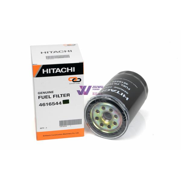 HITACHI ORIGINAL FUEL FILTER 4616544 FOR ZX75 ZX200 ZX330 ZX200-5G ZX200-3G JIUWU POWER