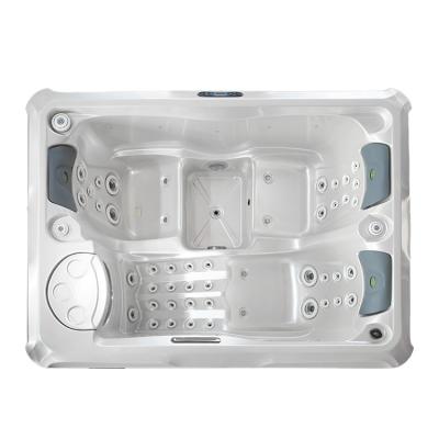 3 pessoas da cuba acrílica de Jet Whirlpool Massage Spa Hot do ar da banheira