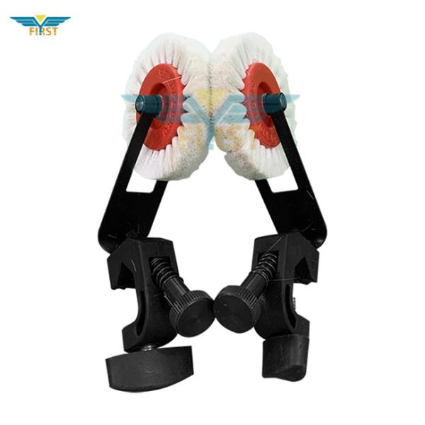 Heidelberg SM74 White Wheel Brush Support Printing Parts OEM Available Metal Parts