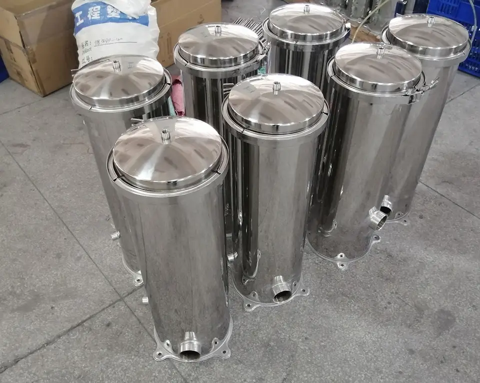 Wall thickness 1.5-5mm Industrial Water Filtering for Filtration Bag Filtration rate 10