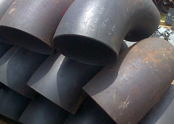 Fabricated Alloy Welded Steel Pipe Fittings , Chrome Moly 90 Degree Steel Pipe Elbow