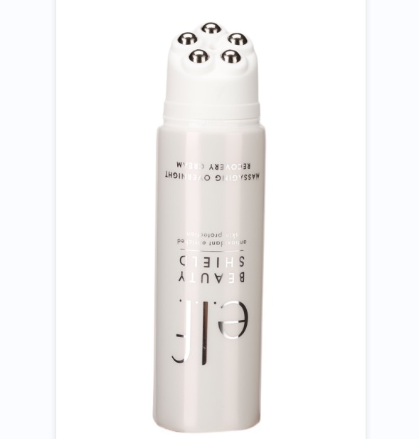 D40 50MM Shampoo Body Scrub Plastic Pre Roll on Deodorant Packaging Tube Screw Top Metal Ball