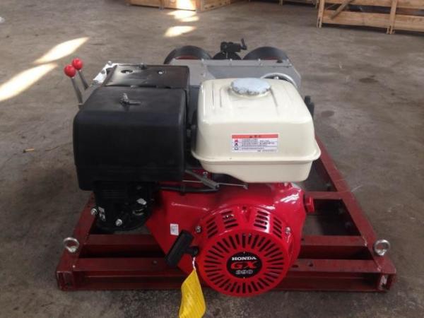 Double Capstan Portable Cable Puller 5 Ton With Honda GX390 Engine 13HP
