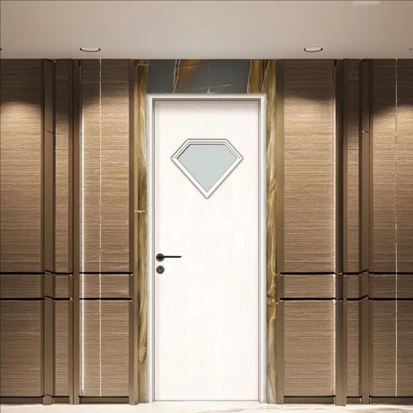 Modern 35/45mm Thickness WPC Hollow Door with 600mm Width and 200,000 Sets Annual Production