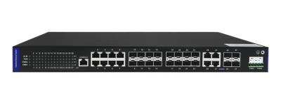 Multi Port Industrial Grade Ethernet Switch / Managed Fiber Optic Ethernet Switch