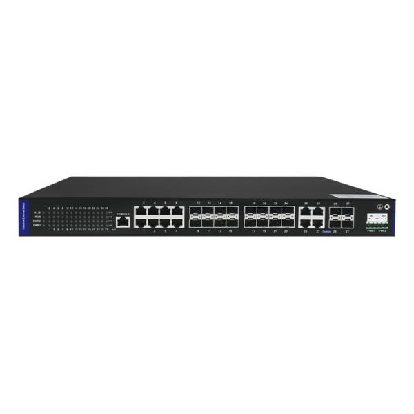 Multi Port Industrial Grade Ethernet Switch / Managed Fiber Optic Ethernet Switch