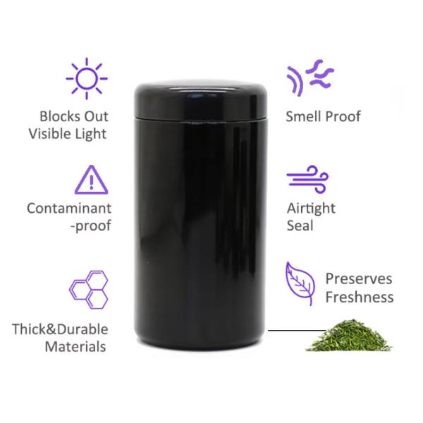 Запахоустойчивая фиолетовая стеклянная банка контейнер 500 мл герметичное запахоустойчивое хранилище банка широкий рот устойчивый к ультрафиолету стеклянный банка