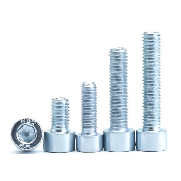 Уровень 4.8/8.8/10.9/12.9 Черный шестиугольный винт DIN912 цилиндрический головный болт для M6-M36