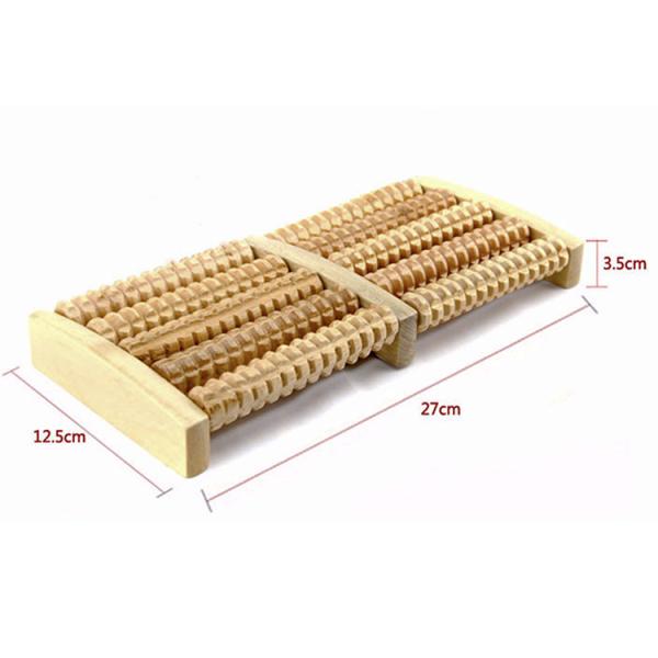 Foot Massager Care Tool Wooden Roller for Foot Care and Reflexology Depend on Type