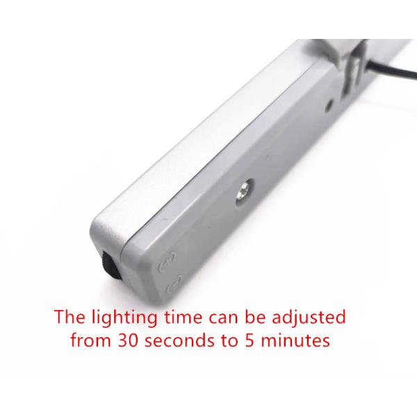 CE Certified 8 LED PIR Motion Sensor Mini Cabinet Light for Indoor Night Lighting Hotel