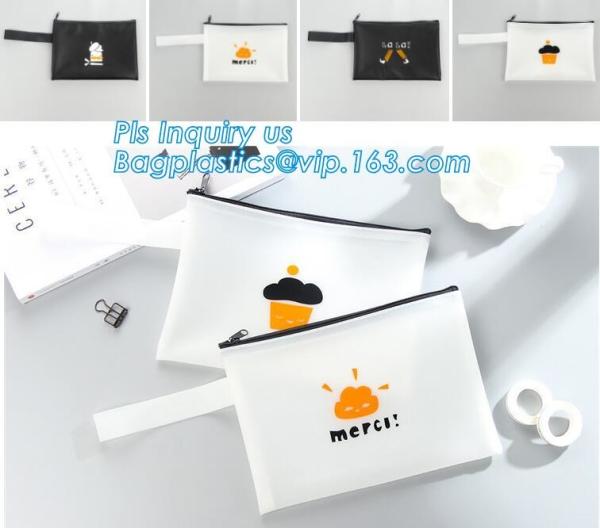 Export to Japan silicone pencil bag, neoprene customized logo pencil bag, zipper lovely large capacity students learning