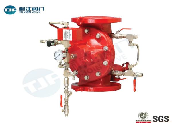 Cast Iron Hydraulic Control Valve PN 10 Bar Class For Fire Protection