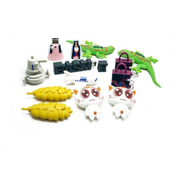 2.0/3.0 Promotional gifts Guita Shape 3D PVC USB flash Drive 128MB-64GB