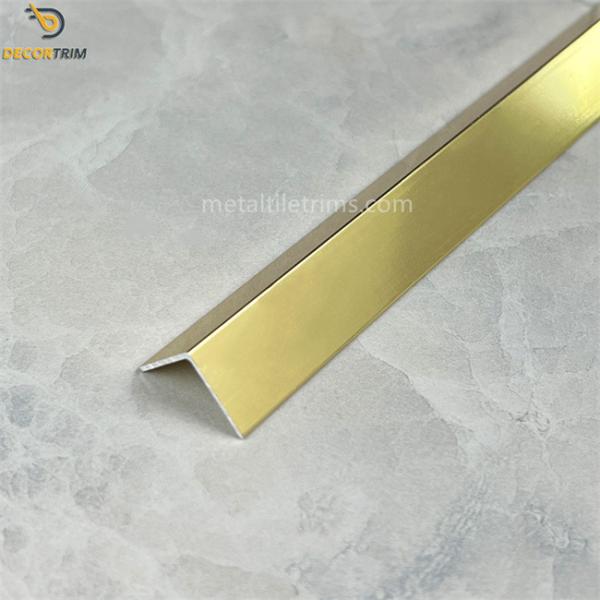 Tile Edge Corner Trim Strips Tile Finishing Profile Anodized Metal