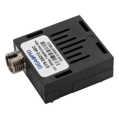 módulo do transceptor do ST do SC FC de BiDi TX1550nm RX1310nm SMF 40km do módulo do transceptor de 1.25Gbps 1x9