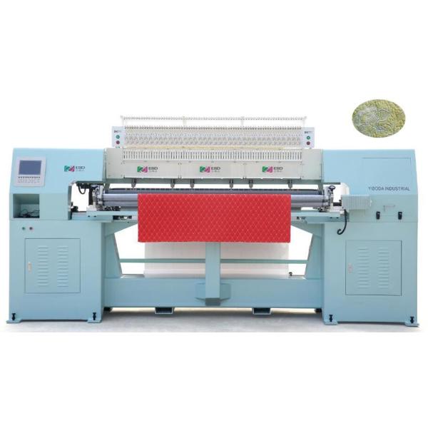 110" 2 Needle Automated Quilting Machine , CNC Quilting Machine With High