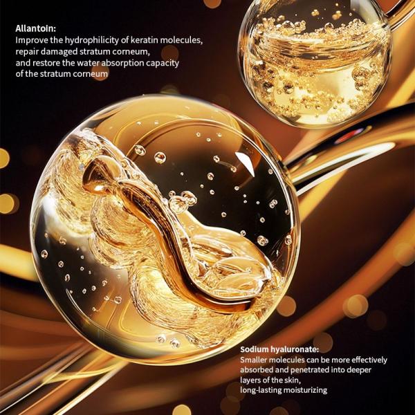 Primeros Auxilios B5 Panthenol Esencia de Mucus de Caracol Hidratante para Reparación de la Barrera Cutánea para Piel Sensible